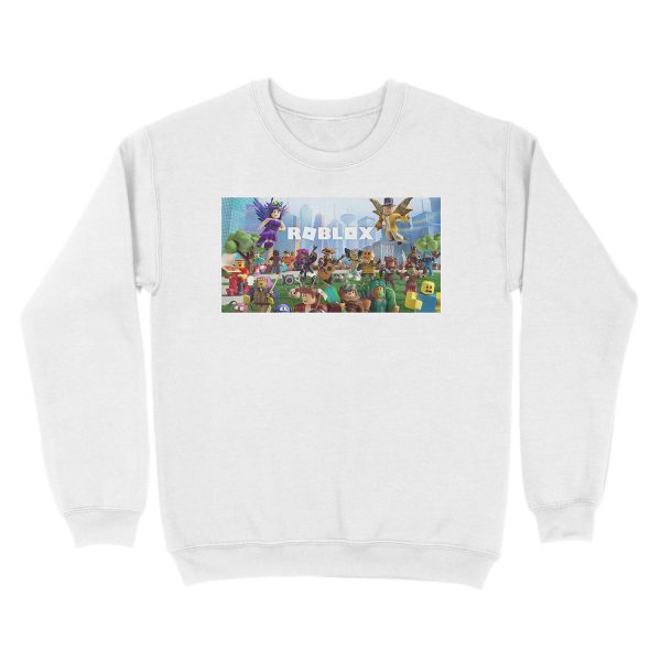 All togheter with Roblox Unisex Crewneck Sweatshirt - Image 2