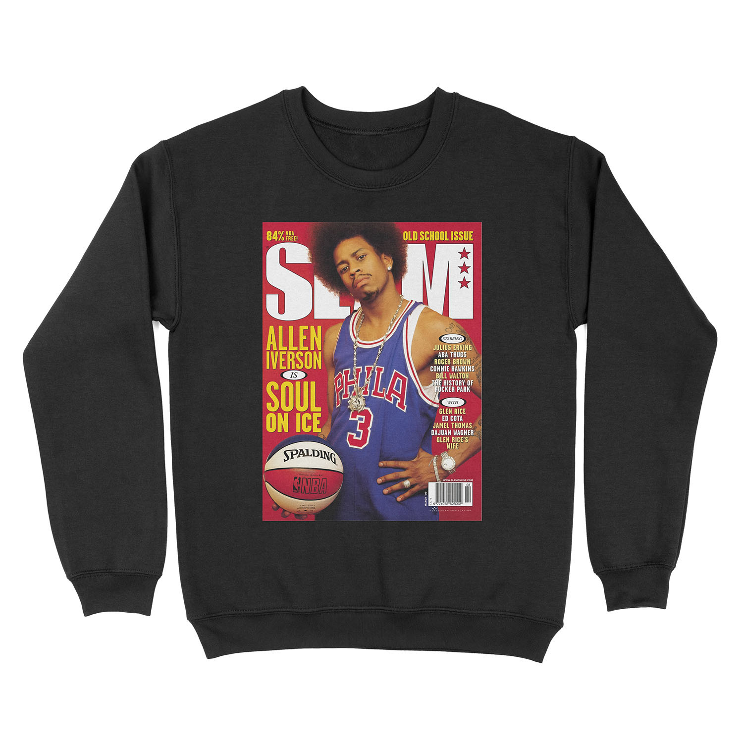 Allen Iverson - Slam Magazine Unisex Crewneck Sweatshirt