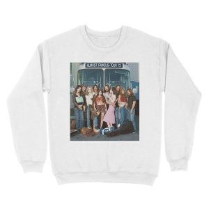 Alternative view of almost famous group shot Unisex Crewneck Sweatshirt