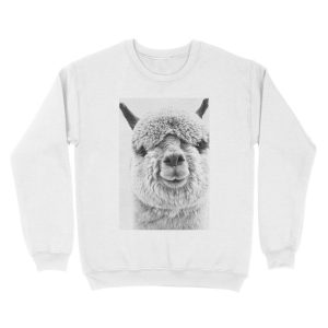 Alternative view of Alpaca Unisex Crewneck Sweatshirt