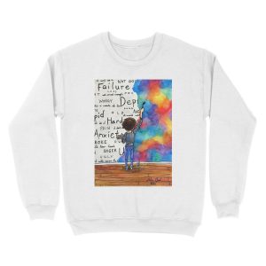 Alternative view of Always Keep Fighting Watercolor Painting (2015) REVAMP Unisex Crewneck Sweatshirt