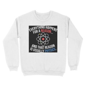Alternative view of Always Physics Unisex Crewneck Sweatshirt