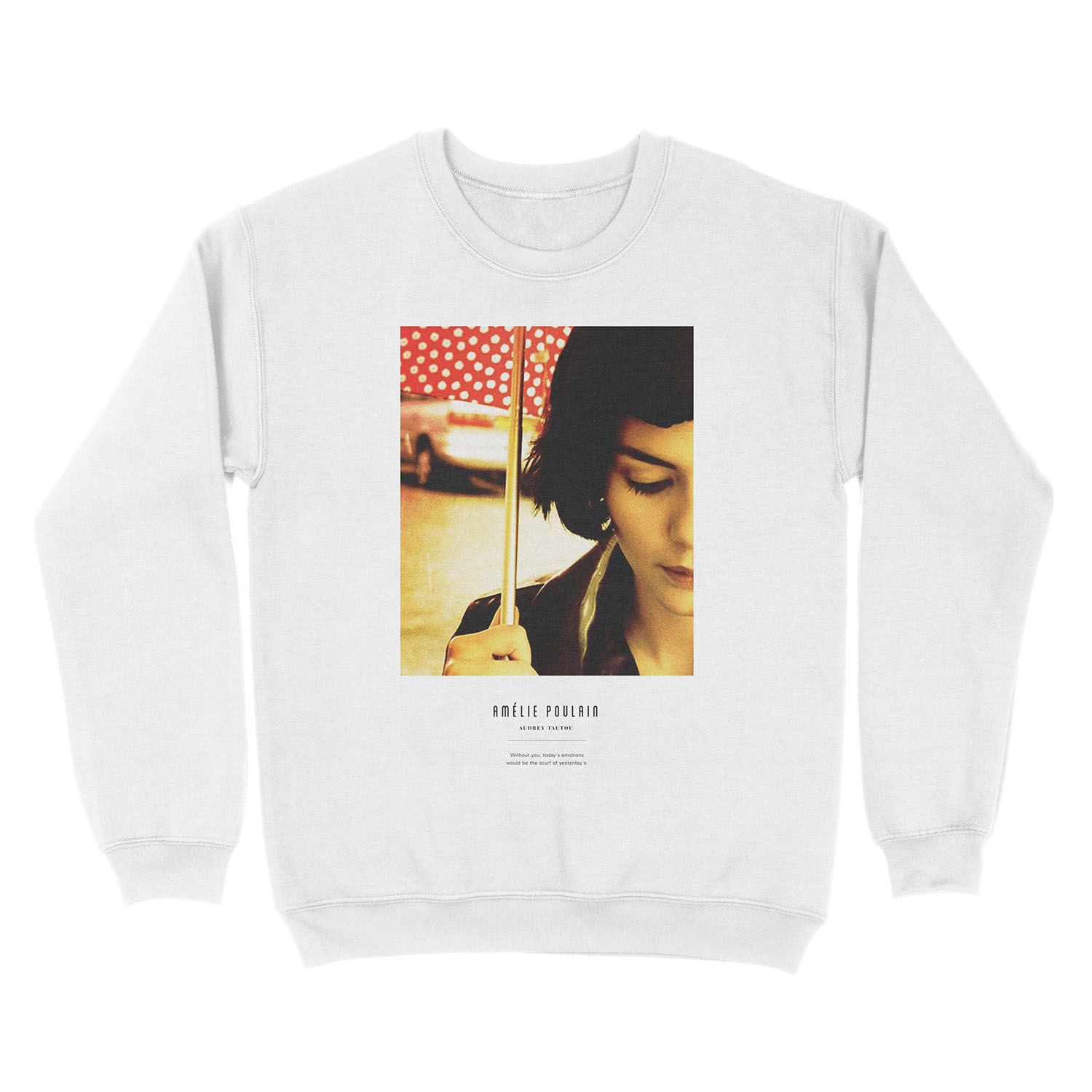 Amélie Poulain Unisex Crewneck Sweatshirt - Image 2