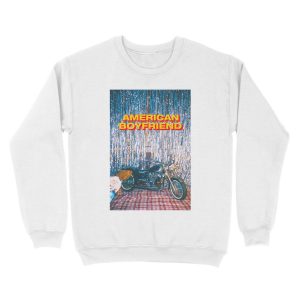 Alternative view of American Boyfriend - Kevin Abstract Unisex Crewneck Sweatshirt
