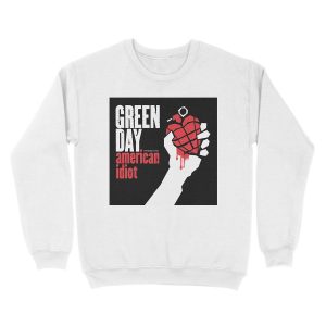 Alternative view of American Idiot Unisex Crewneck Sweatshirt