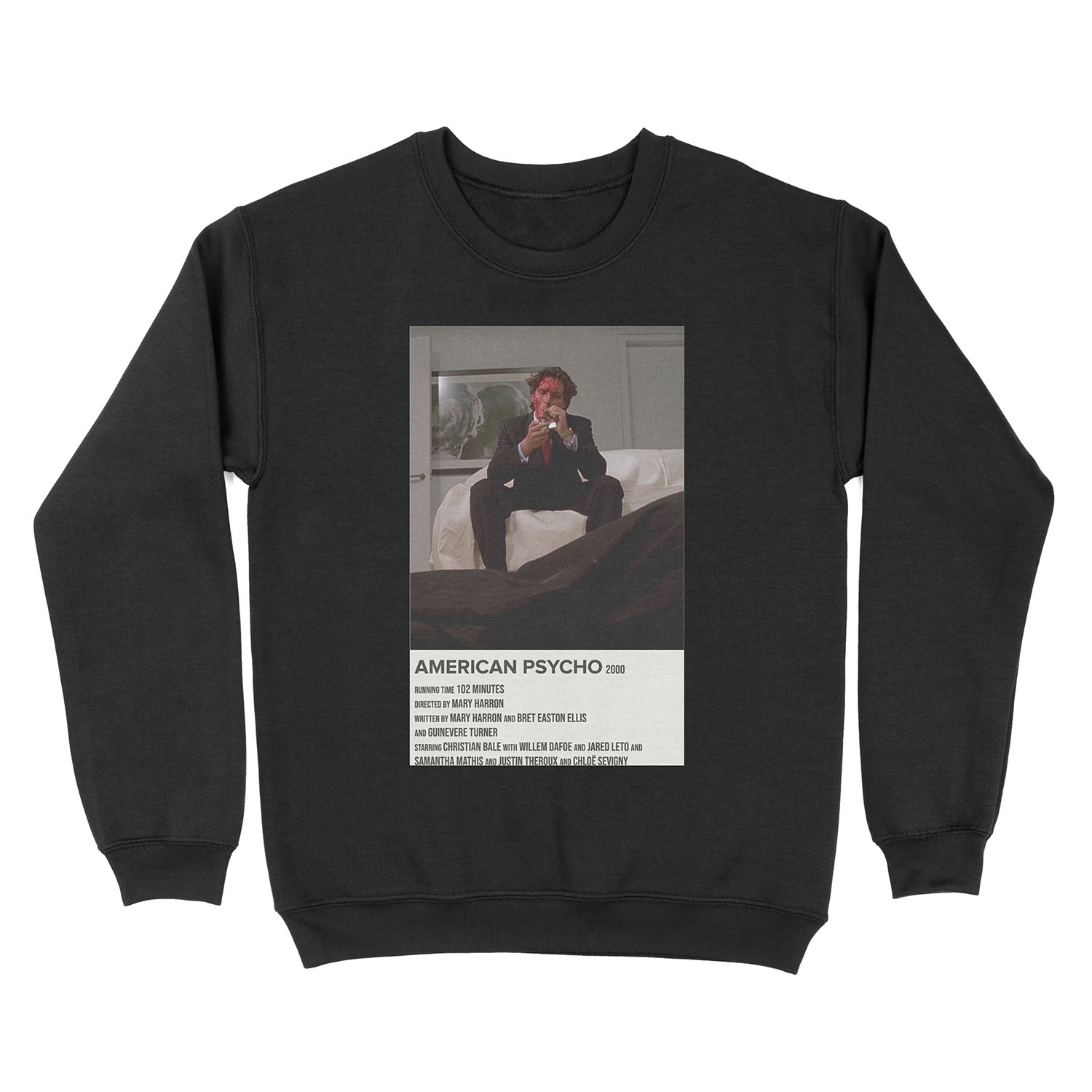 american psycho (2000) Unisex Crewneck Sweatshirt