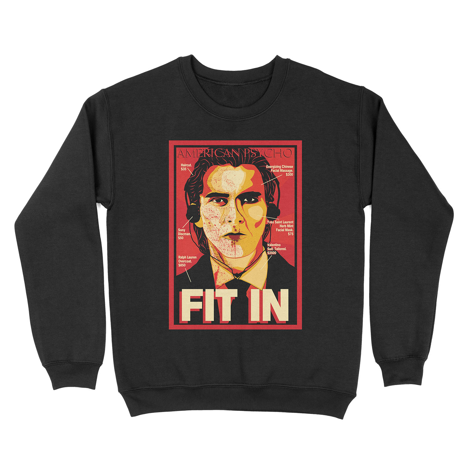 American Psycho: In Movie Unisex Crewneck Sweatshirt