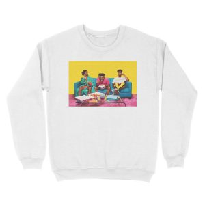 Alternative view of Amine couch Unisex Crewneck Sweatshirt