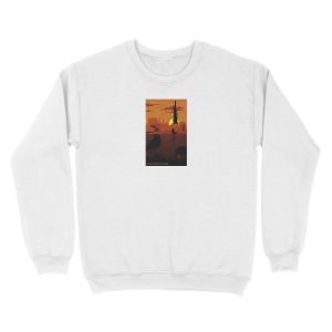 Alternative view of ...and the Gunslinger followed Unisex Crewneck Sweatshirt