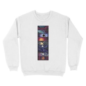 Alternative view of And the universe said Unisex Crewneck Sweatshirt