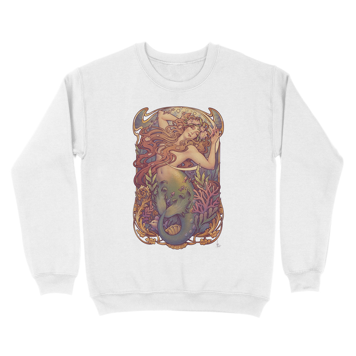 Andersen's Little Mermaid Unisex Crewneck Sweatshirt - Image 2
