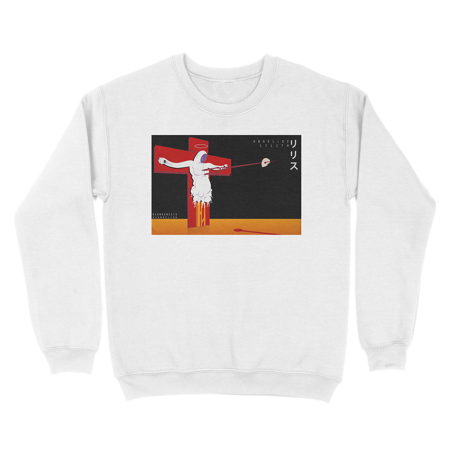 Angel 02: Lilith Unisex Crewneck Sweatshirt - Image 2