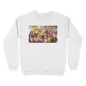 Alternative view of Angel Beats! Characters Unisex Crewneck Sweatshirt