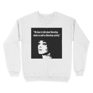 Alternative view of ANGELA DAVIS Unisex Crewneck Sweatshirt