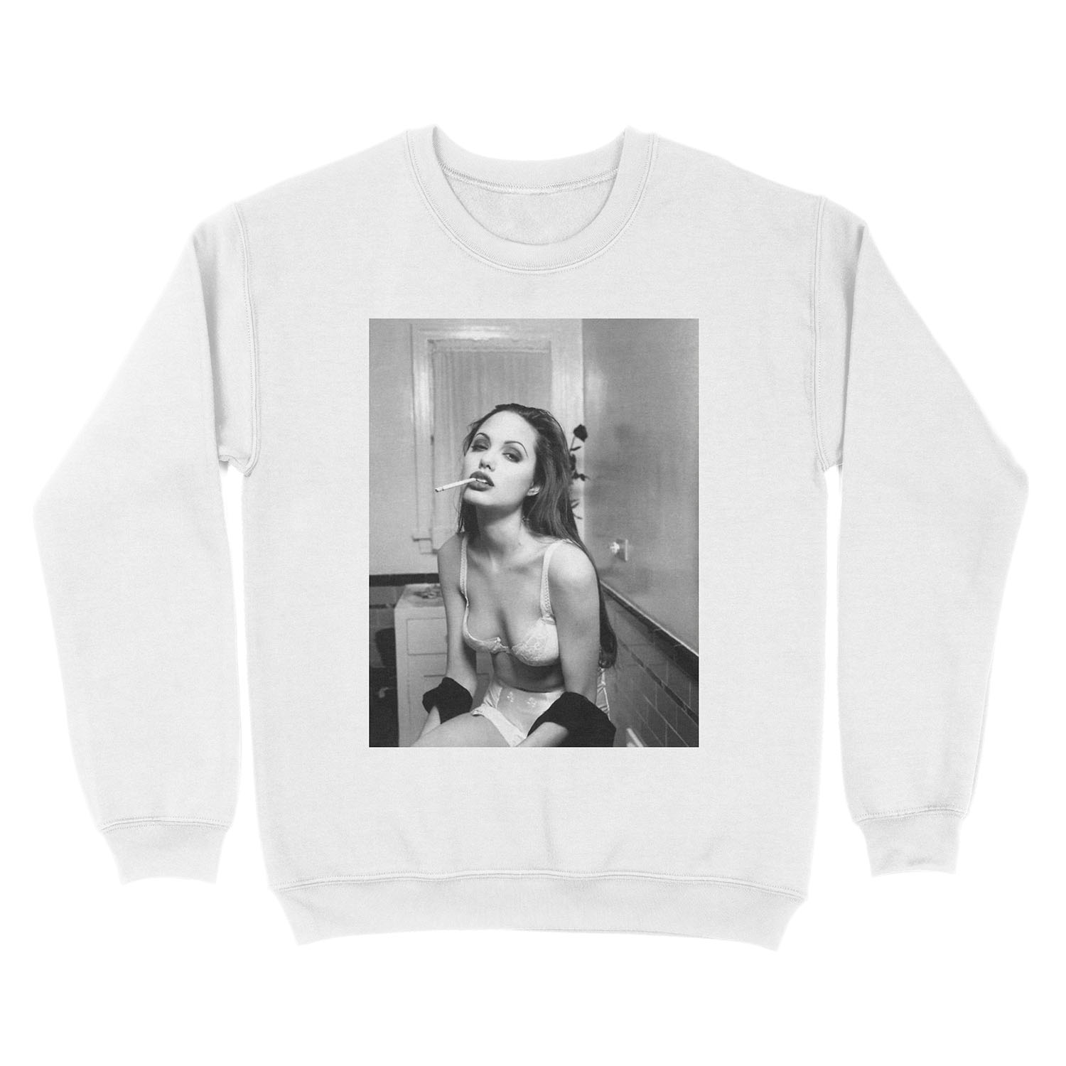 Angelina Jolie Unisex Crewneck Sweatshirt - Image 2