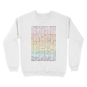 Alternative view of Animal Crossing Villager Rainbow Unisex Crewneck Sweatshirt