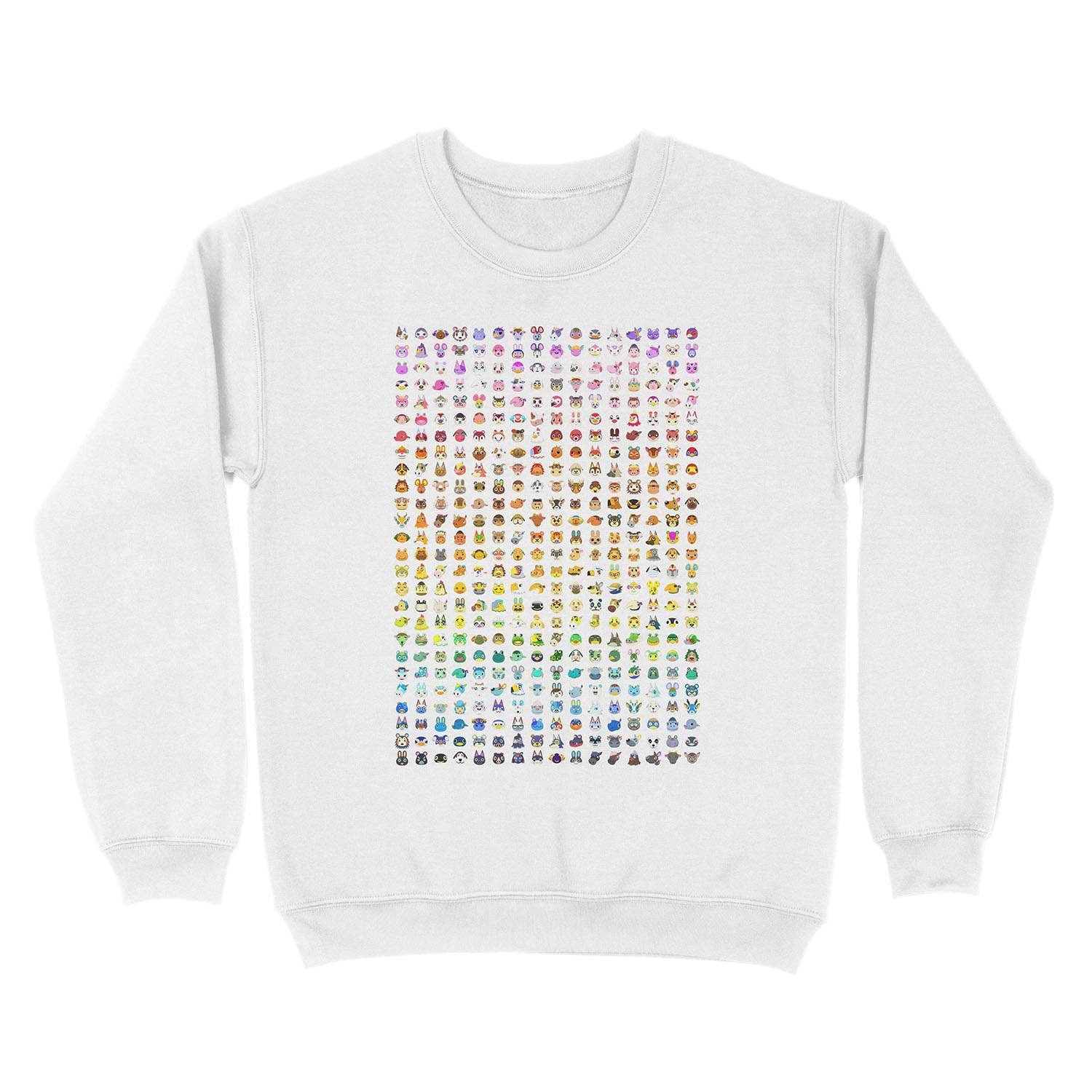 Animal Crossing Villager Rainbow Unisex Crewneck Sweatshirt - Image 2