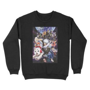 ANIME GINTAMA Unisex Crewneck Sweatshirt