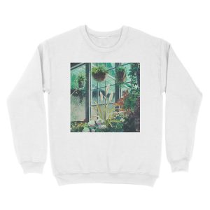 Alternative view of Anime Plants Scenery Unisex Crewneck Sweatshirt