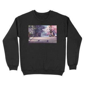 Anime Scenery 1 Unisex Crewneck Sweatshirt