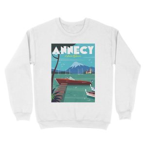 Alternative view of Annecy Unisex Crewneck Sweatshirt