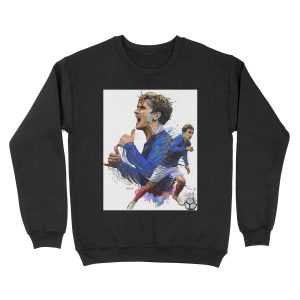 Antoine Griezmann Football Player Unisex Crewneck Sweatshirt