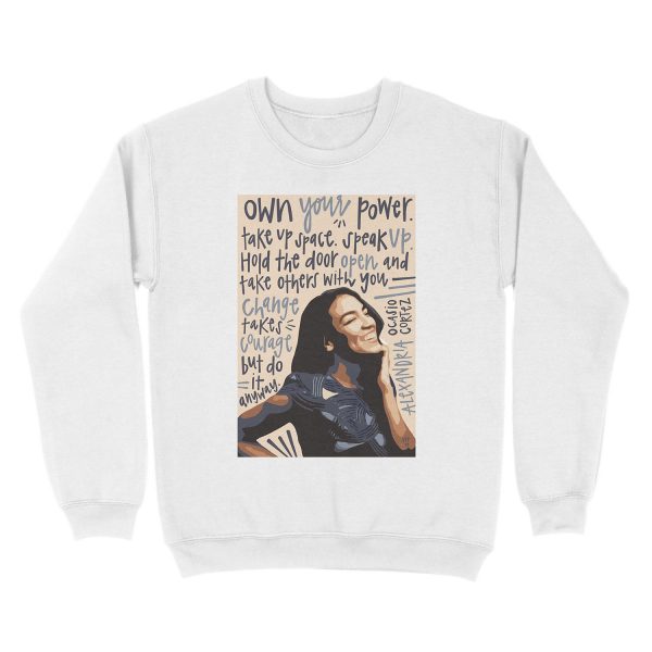AOC. Unisex Crewneck Sweatshirt - Image 2