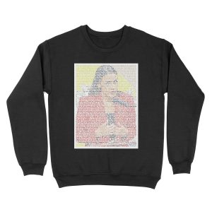 AOC's speech about Ted Yoho 'Apology' House Floor Speech full (with background) Unisex Crewneck Sweatshirt