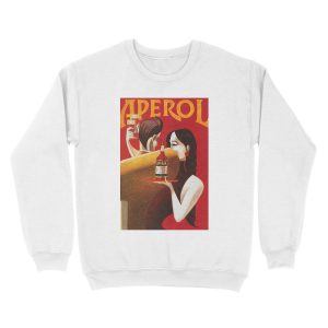 Alternative view of aperol liqueur Unisex Crewneck Sweatshirt