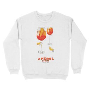 Alternative view of Aperol Spritz Unisex Crewneck Sweatshirt