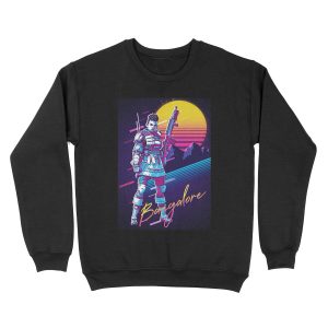 Apex Legends - Bangalore 80s Retro Unisex Crewneck Sweatshirt