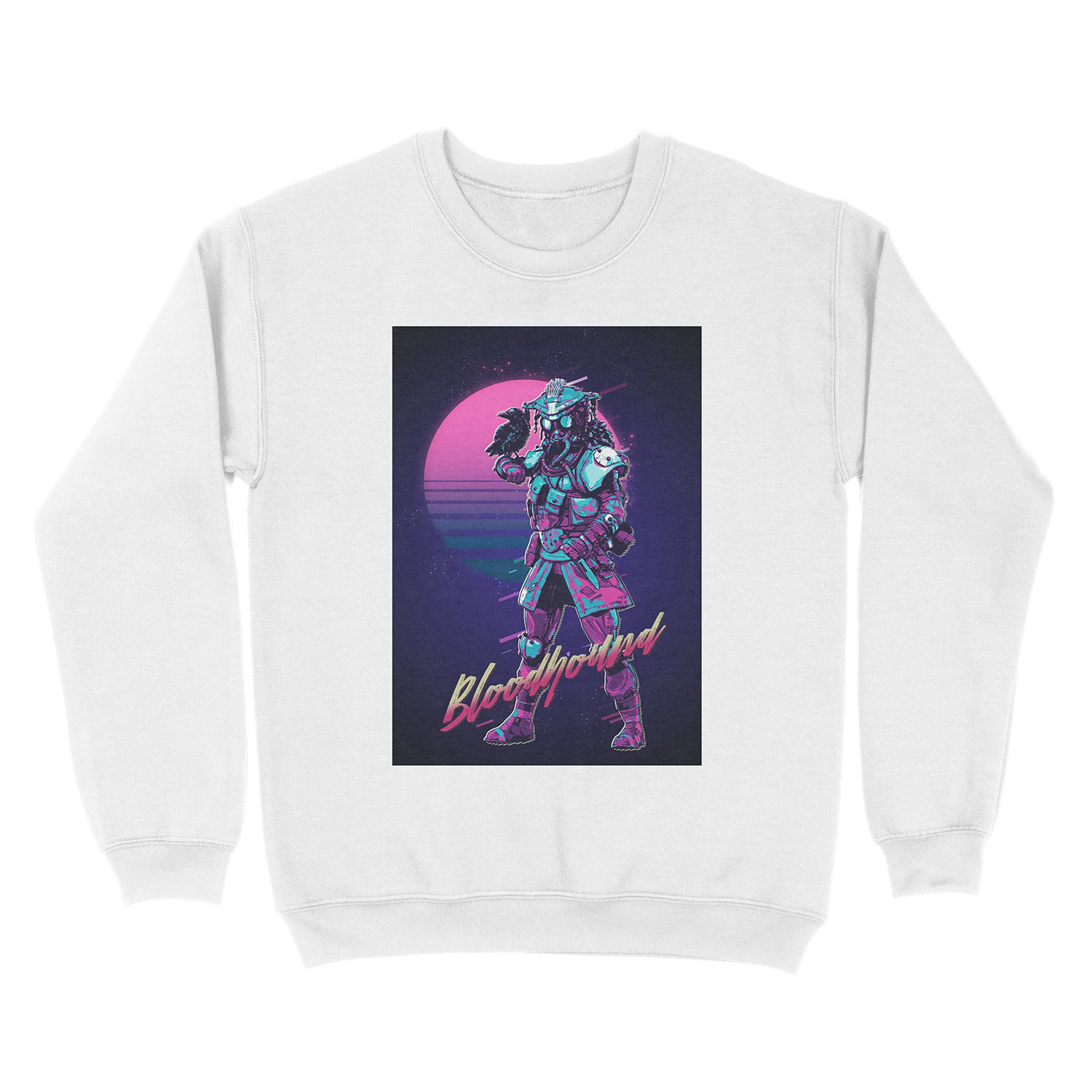 Apex Legends - Bloodhound 80s Retro Unisex Crewneck Sweatshirt - Image 2