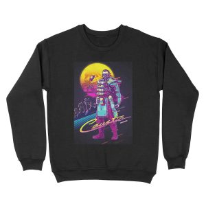 Apex Legends - Caustic 80s Retro Unisex Crewneck Sweatshirt