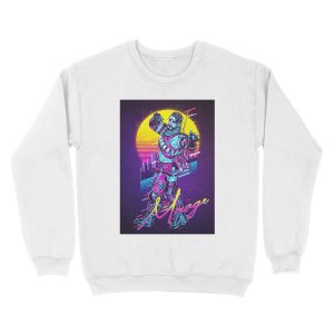 Alternative view of Apex Legends - Mirage 80s Retro Unisex Crewneck Sweatshirt