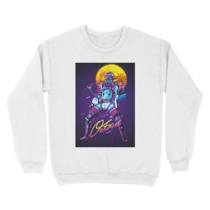 Alternative view of Apex Legends - Octane 80s Retro Unisex Crewneck Sweatshirt