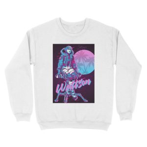 Alternative view of Apex Legends - Wattson 80s Retro Unisex Crewneck Sweatshirt