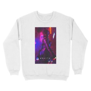 Alternative view of APEX LEGENDS WRAITH SEASON 3 Unisex Crewneck Sweatshirt