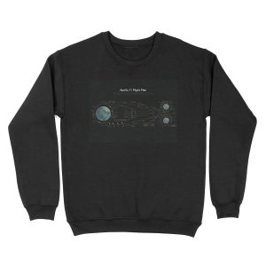 Apollo 11 Flight Plan - Enlarged and Digitally Remastered Unisex Crewneck Sweatshirt