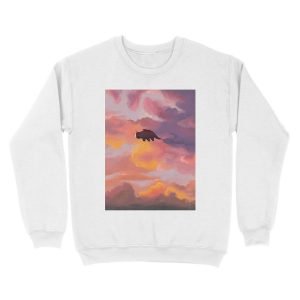 Alternative view of Appa in the Clouds Unisex Crewneck Sweatshirt
