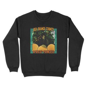 Apricot Orange Unisex Crewneck Sweatshirt