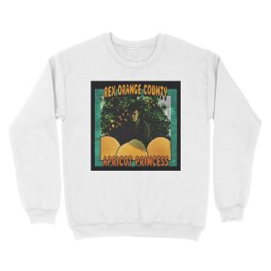 Alternative view of Apricot Orange Unisex Crewneck Sweatshirt