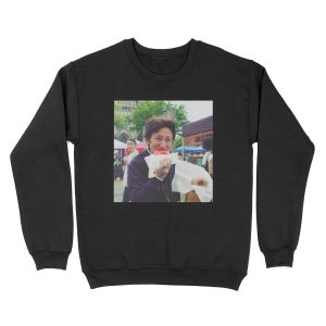 Araki Eating Donut Unisex Crewneck Sweatshirt