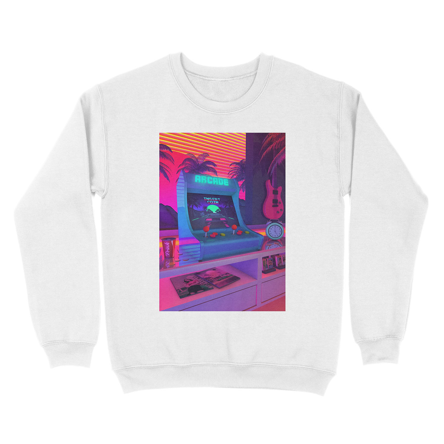 Arcade Dreams Unisex Crewneck Sweatshirt - Image 2