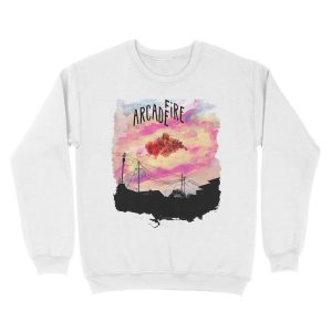 Alternative view of Arcade Fire Suburbs Unisex Crewneck Sweatshirt