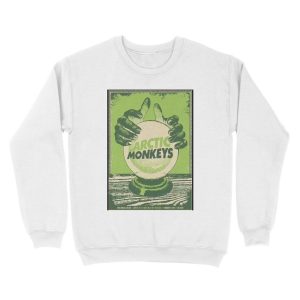 Alternative view of arctic monkey Unisex Crewneck Sweatshirt