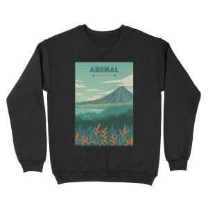 Arenal, Costa Rica Unisex Crewneck Sweatshirt