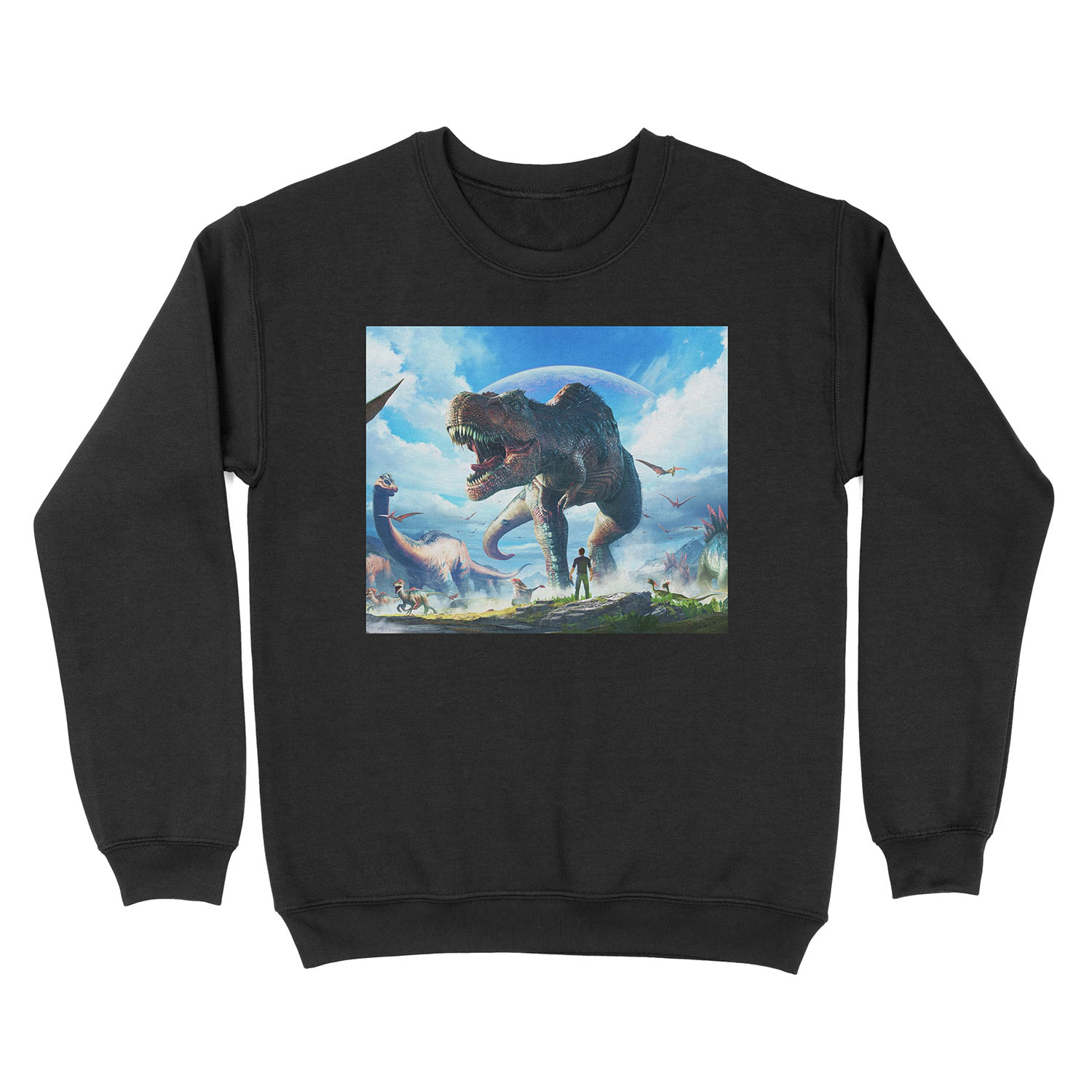 ARK: SURVIVAL EVOLVED | T-REX SKY Unisex Crewneck Sweatshirt