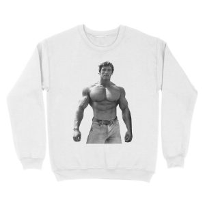 Alternative view of Arnold Pose Unisex Crewneck Sweatshirt