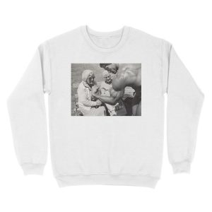 Alternative view of Arnold Pumping Iron Unisex Crewneck Sweatshirt