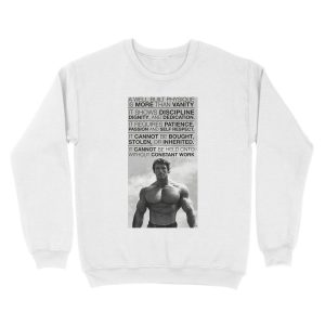 Alternative view of Arnold Schwarzenegger: A well built physique is more than vanity (HD) Unisex Crewneck Sweatshirt